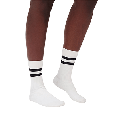 ITEM m6 Black / Small Conscious Compression Crew Ribbed Socks