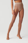 ITEM m6 Small‚0-4 / L1 (Regular) / Milk Chocolate Invisible Sheer Compression Support Tights