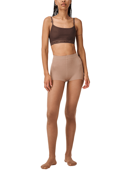 ITEM m6 X-Small‚0 / L1 (Regular) / Milk Chocolate Invisible Contouring Sheer Compression Tights