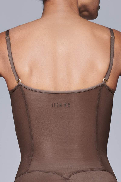 ITEM m6 All Mesh Shape Thong Bodysuit